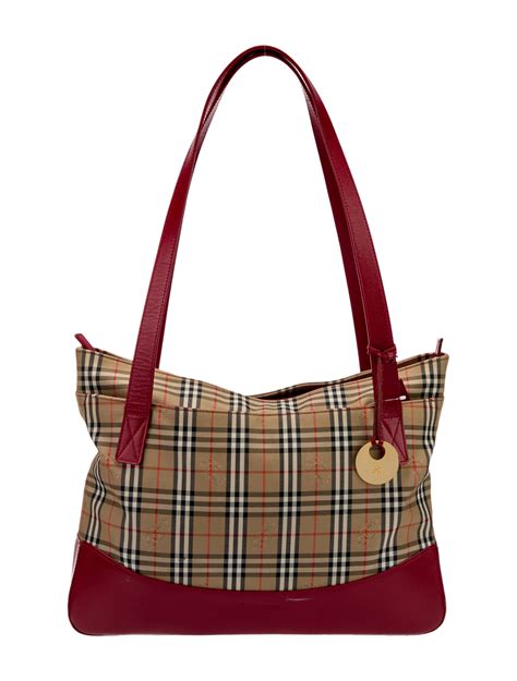 burberry checked canvas tote|burberry mini horseferry canvas tote.